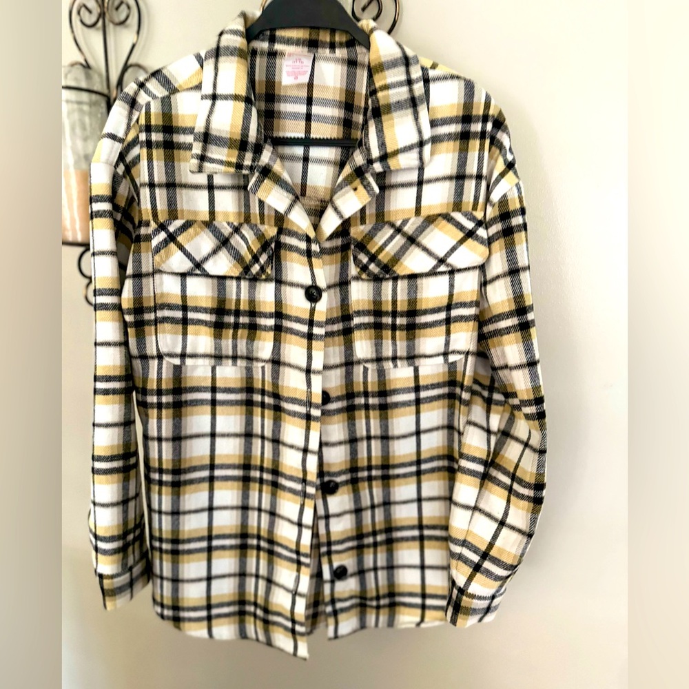 Plaid shacket